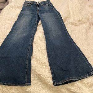 Frame “Le Palazzo” wide leg high rise women’s jeans size 28 NWT never worn